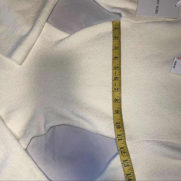 Ronny Kobo Wynne Knit Dress in EggshellRonny KoboColor:Eggshel Xs - Picture 6 of 16